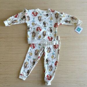 🆕 12M Disney Princess Sweatsuit Set